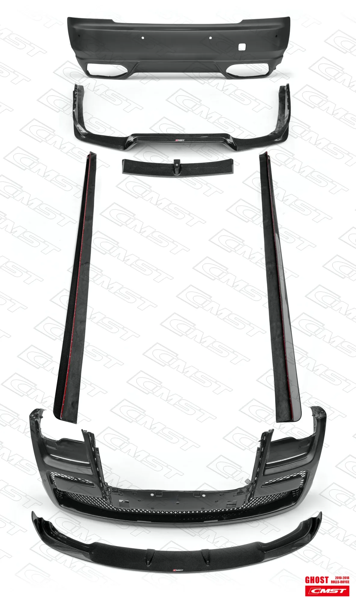 Rolls-Royce Ghost 2010-2020 Carbon & FRP Body Kit — component 1 of 6
