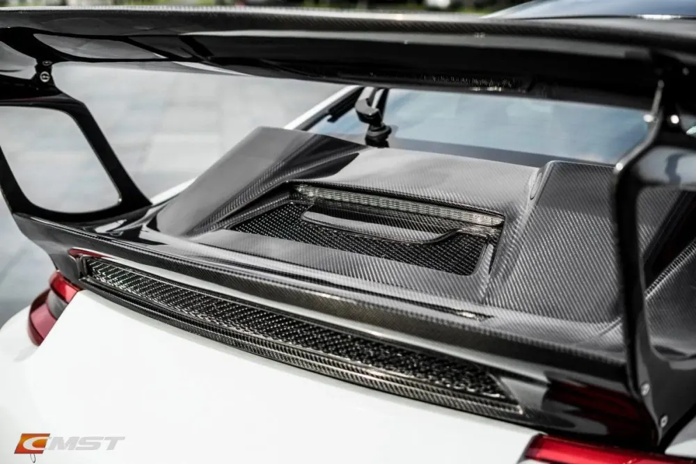 CMST carbon fiber rear wings for the Porsche 911