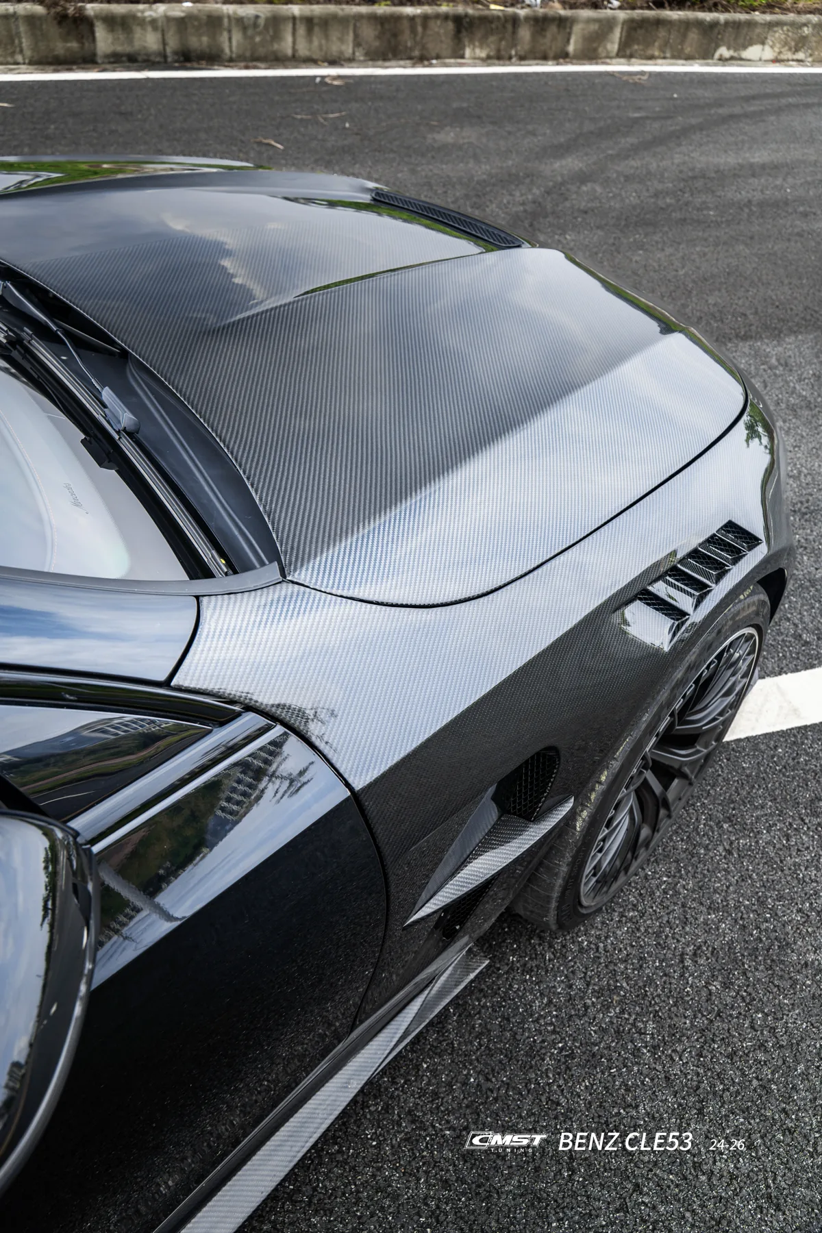 Hood A · OEM Style fitted on the car