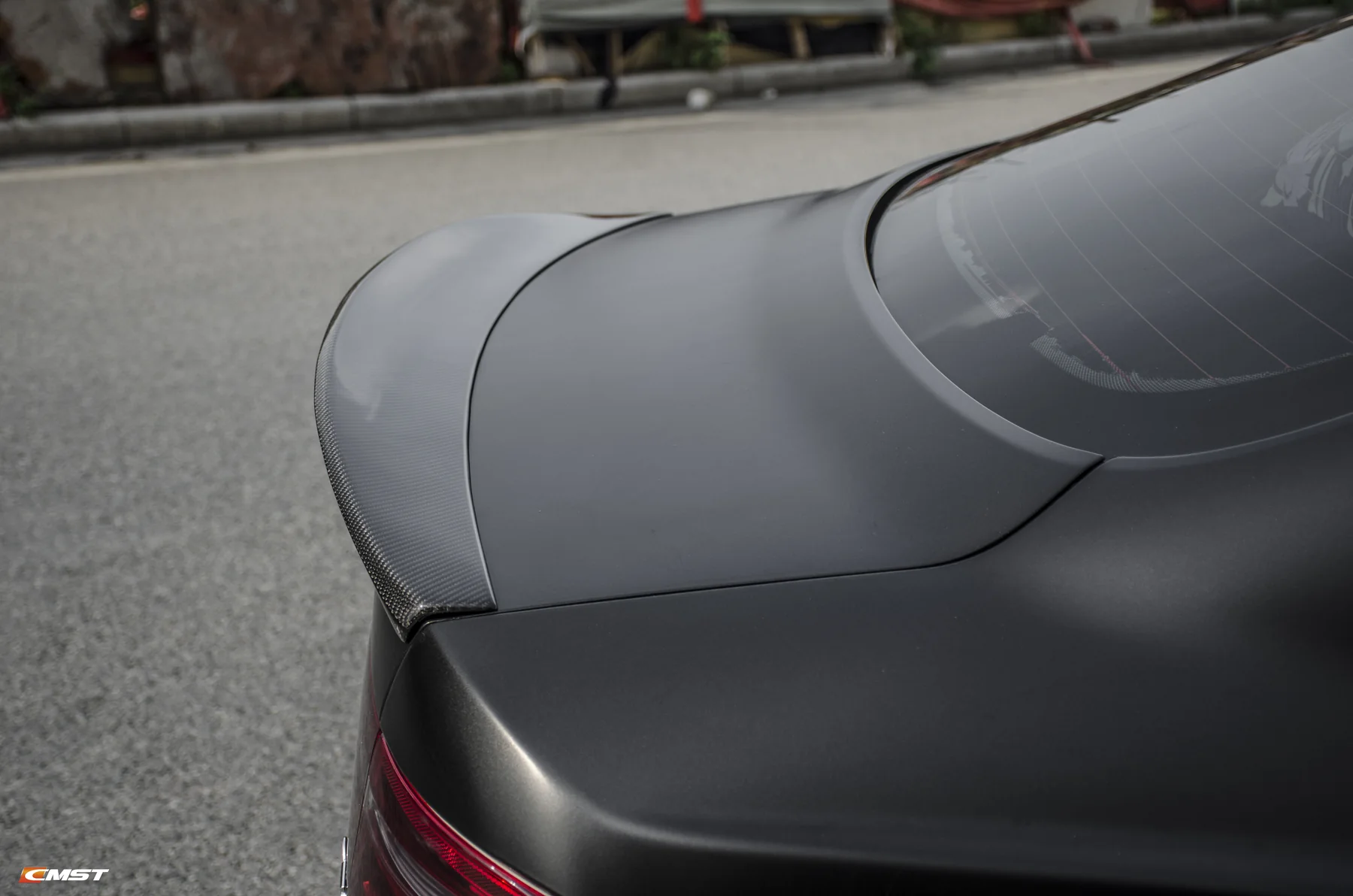 Rear Wing fitted on the car